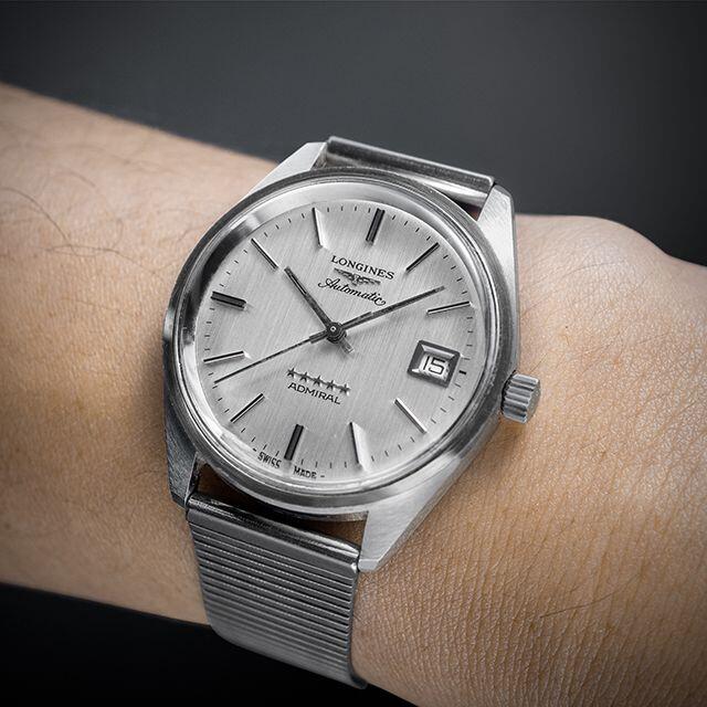 LONGINES - (705) 稼働美品 ロンジン アドミラル 5スター 1972年 LONGINES - (705) 稼働美品 ロンジン アドミラル 5スター 1972年