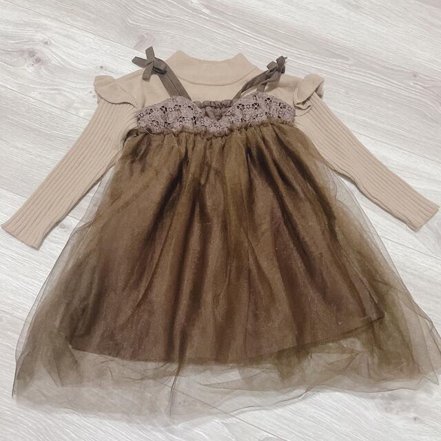 F.O.KIDS(エフオーキッズ)のワンピース　アプレレクール キッズ/ベビー/マタニティのキッズ服女の子用(90cm~)(ワンピース)の商品写真