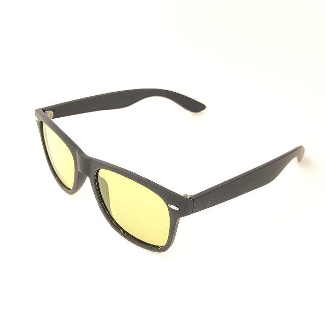 ウェリントン 紫外線で色が変わる 調光 サングラス 偏光 黄色 ゴルフ ドライブ レディースのファッション小物(サングラス/メガネ)の商品写真