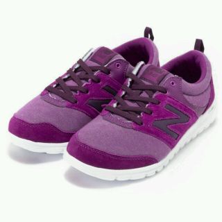 ニューバランス(New Balance)のnew balance　ｽﾆｰｶｰ24cm パープル(スニーカー)