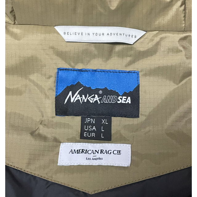 NANGA × WDS AURORA DOWN JACKET﻿ / BLACK 3