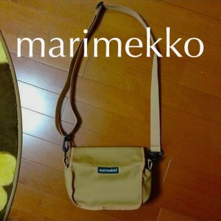 マリメッコ(marimekko)のmarimekko♡ベージュショルダー(ショルダーバッグ)