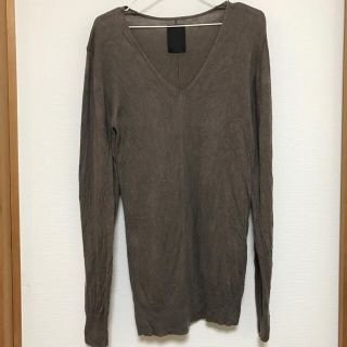 エルエイチピー(LHP)のペラフィネ様専用 LHP ブラウン vネックニット カットソー(ニット/セーター)