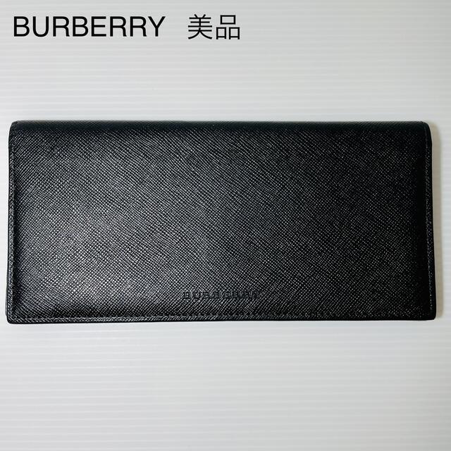 バーバリー ほぼ未使用 メンズ 長財布 美品 全ての noxcapital.de