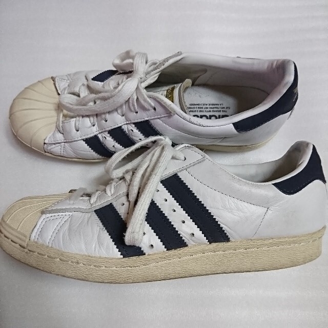 ☆美品☆22.5㎝☆adidas アディダス スーパースター80s D191