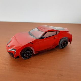 スープラ(SUPRA)のGR スープラ トヨタ ミニカー おもちゃ(ノベルティグッズ)