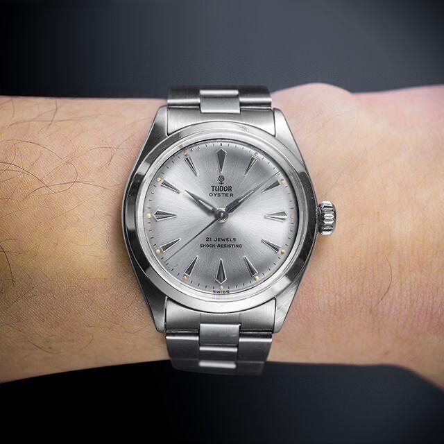 Tudor - (709) 稼働美品 チュードル オイスター 小バラ 日差10秒 Tudor - (709) 稼働美品 チュードル オイスター 小バラ 日差10秒