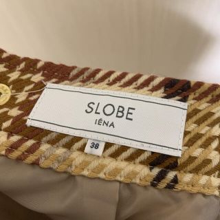 SLOBE IENA - BIGチェックボリュームスカートの通販 by oe