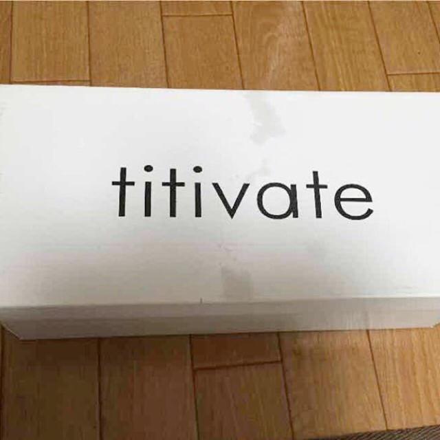 titivate(ティティベイト)のtitivateの新品 フラットシューズ レディースの靴/シューズ(ハイヒール/パンプス)の商品写真