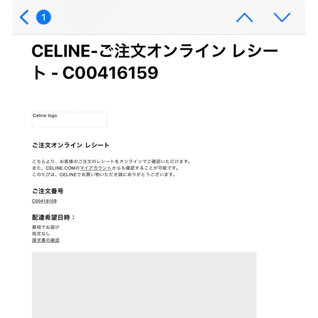 celine(セリーヌ)のCELINE  長財布　ラージストラップウォレット レディースのファッション小物(財布)の商品写真