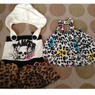 baby服 2点売り(女の子)(カバーオール)