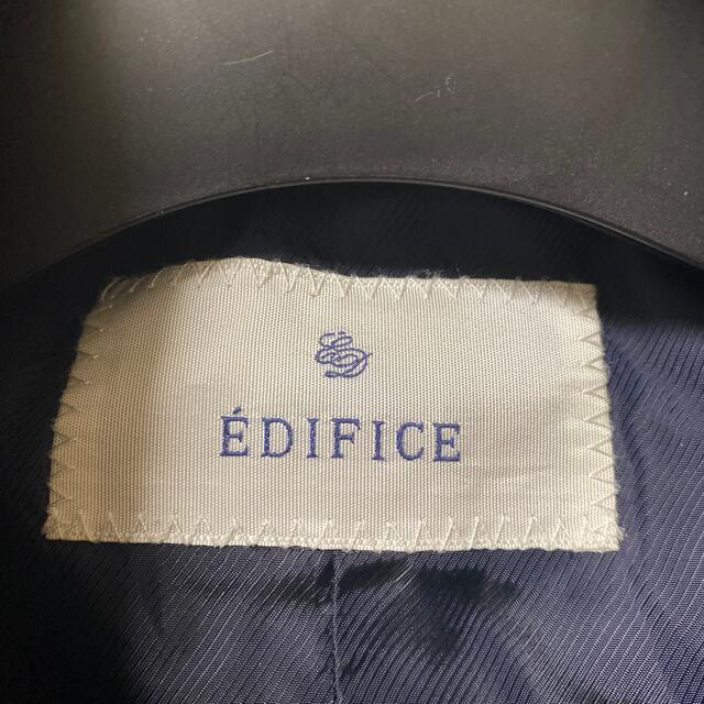 EDIFICE(エディフィス)のEDIFICE Pコート 46ピーコート　紺　ネイビー メンズのジャケット/アウター(ピーコート)の商品写真