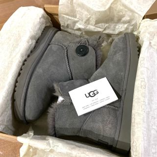 お値下げ！！UGG ムートンブーツ　グレー　24cm(ブーツ)