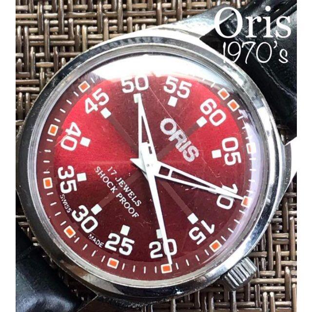 〈整備済み〉ORIS/美品★オリスメンズ腕時計/ヴィンテージ/スイス手巻き733