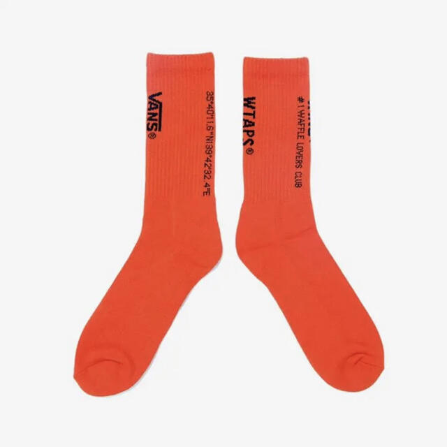 WTAPS × VANS COMBINE ソックス オレンジ・ブラック かわゆい セット WTAPS × VANS COMBINE ソックス オレンジ・ブラック かわゆい セット