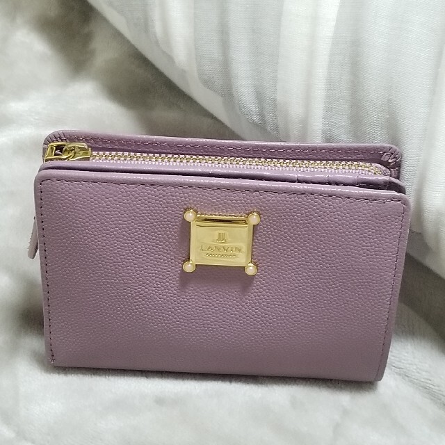 【美品】LANVIN　二つ折り財布