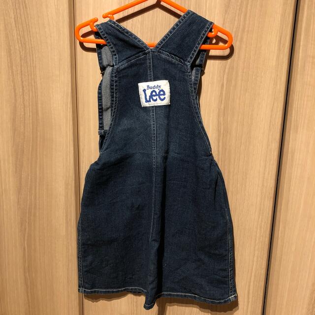 こども ビームス(コドモビームス)のLEEキャミサロペットデニムスカート キッズ/ベビー/マタニティのキッズ服女の子用(90cm~)(ワンピース)の商品写真