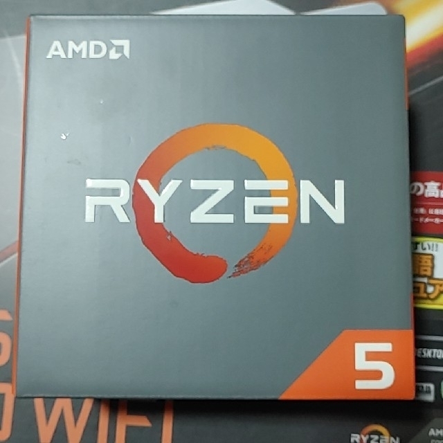 Ryzen 5 1600X クーラー付属PC/タブレット