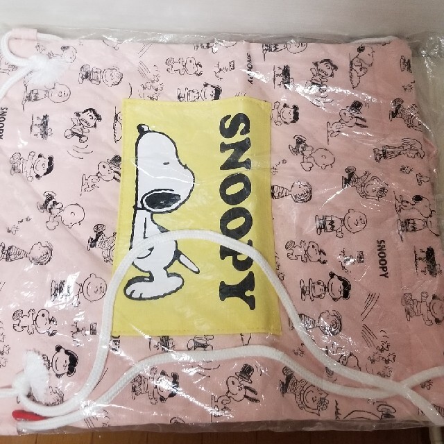 SNOOPY(スヌーピー)のスヌーピー  ナップサック レディースのバッグ(リュック/バックパック)の商品写真