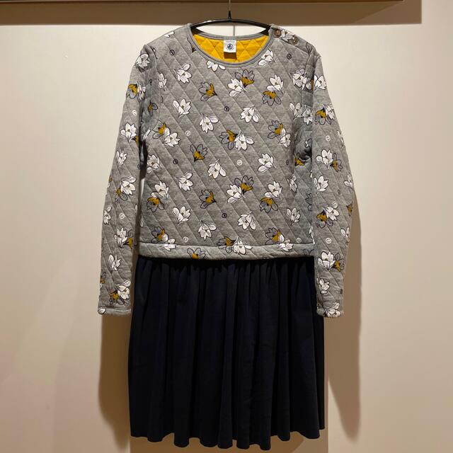 PETIT BATEAU(プチバトー)のプチバトー　ワンピース　12ans キッズ/ベビー/マタニティのキッズ服女の子用(90cm~)(ワンピース)の商品写真