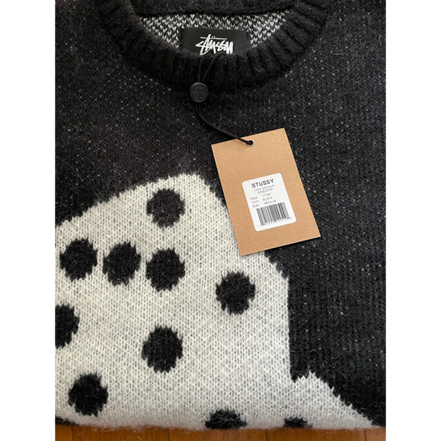 stussy dice mohair sweater ステューシー モヘア M | www.innoveering.net