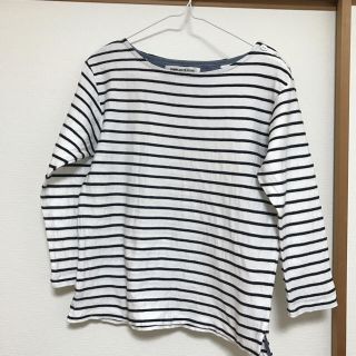 エディフィス(EDIFICE)のSIMPLICITE PLUSのボーダーカットソー ロンT(Tシャツ/カットソー(七分/長袖))