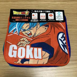 ドラゴンボール(ドラゴンボール)のドラゴンボール超　抗菌速乾　ミニタオル ３枚組(タオル)