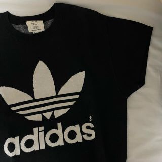 アディダス(adidas)のHYKE adidas  short sleeve knit(ニット/セーター)