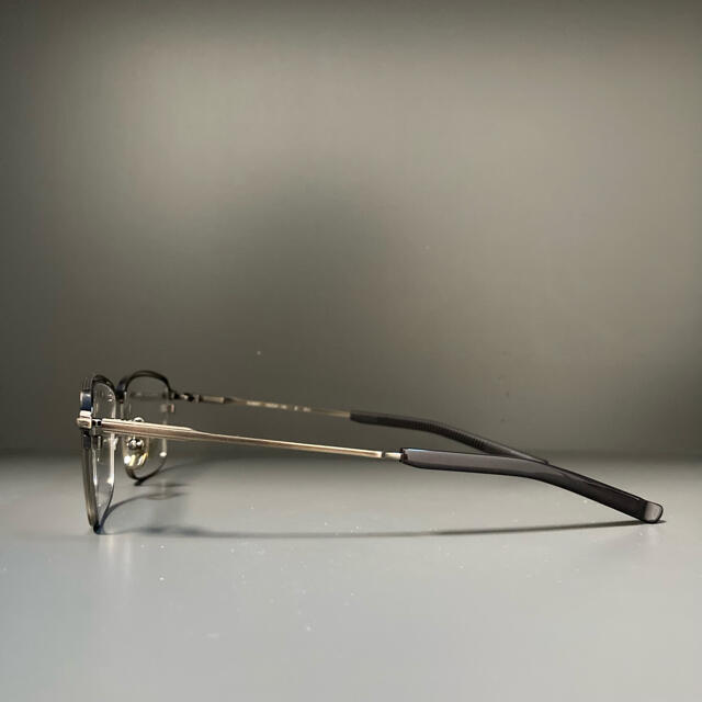 999.9(フォーナインズ)の2021 999.9 S-950T 眼鏡 アンティークゴールド ブロウバーチタン メンズのファッション小物(サングラス/メガネ)の商品写真