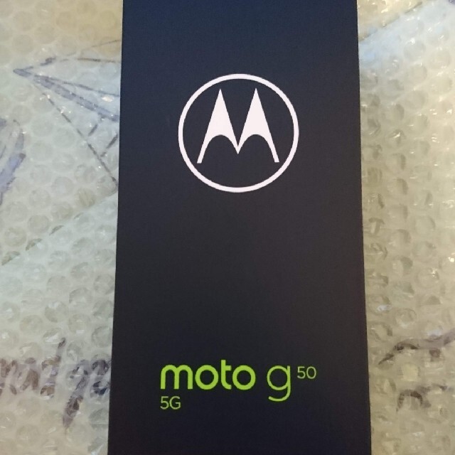 【moto g50 5g】新品！未開封！