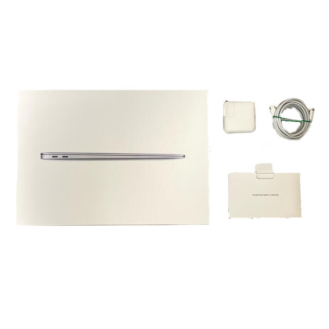 Apple(アップル)の美品　13インチ MacBook Air スペースグレイ M1 16GB 1TB スマホ/家電/カメラのPC/タブレット(ノートPC)の商品写真