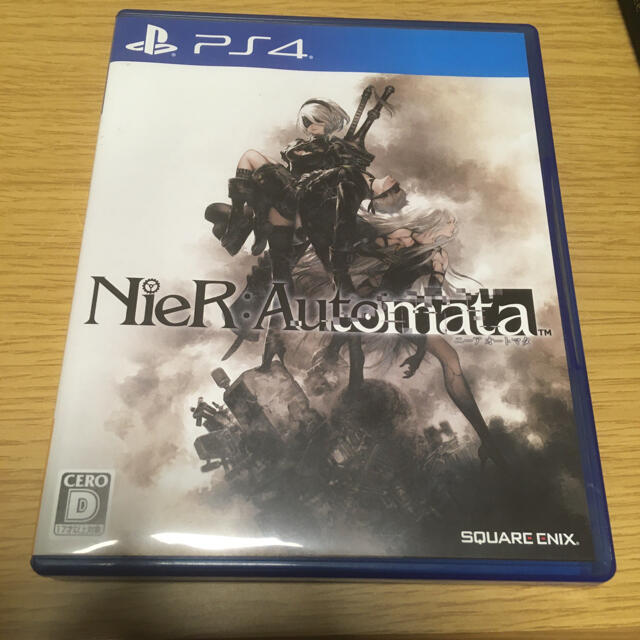 グリーン・ホワイト系 完成品♪ PS4 ニーアオートマタ ゲームソフト