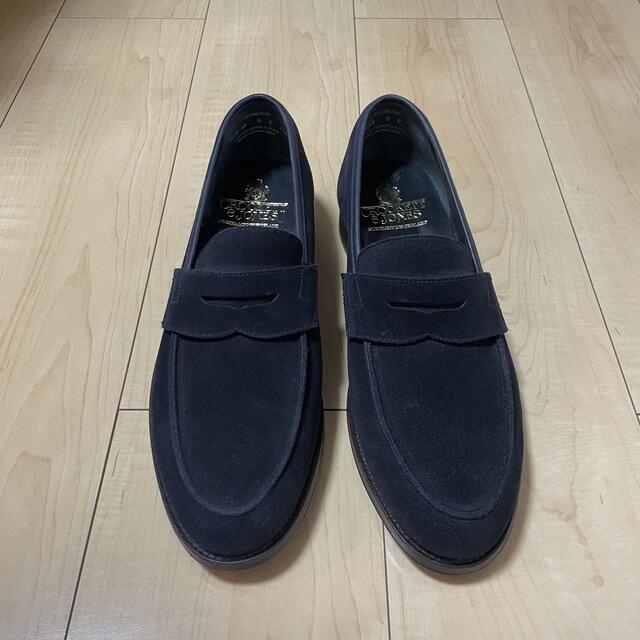 かなごん様専用出品)クロケット&ジョーンズ ローファー ネイビー8E