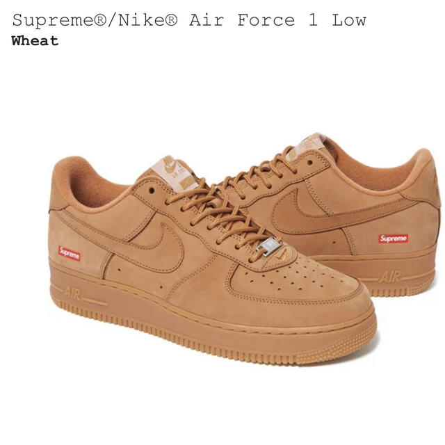 Supreme®/Nike® Air Force 1 Low エアフォース1