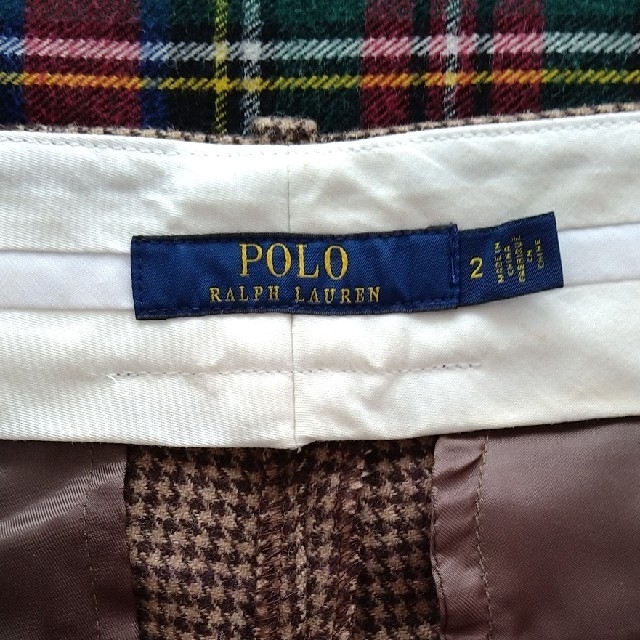 POLO RALPH LAUREN(ポロラルフローレン)のクリーニング済❣ハウンズトゥース柄 レディースのパンツ(クロップドパンツ)の商品写真