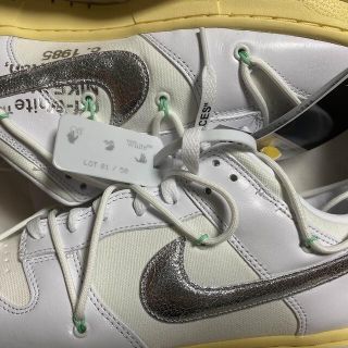 ナイキ(NIKE)のoff-white nike dunk The50 lot 1/50 us12(スニーカー)