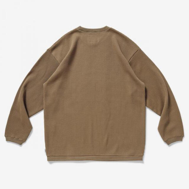 W)taps(ダブルタップス)の21SS WTAPS WAFFLE LS / COPO ベージュ ダブルタップス メンズのトップス(Tシャツ/カットソー(七分/長袖))の商品写真