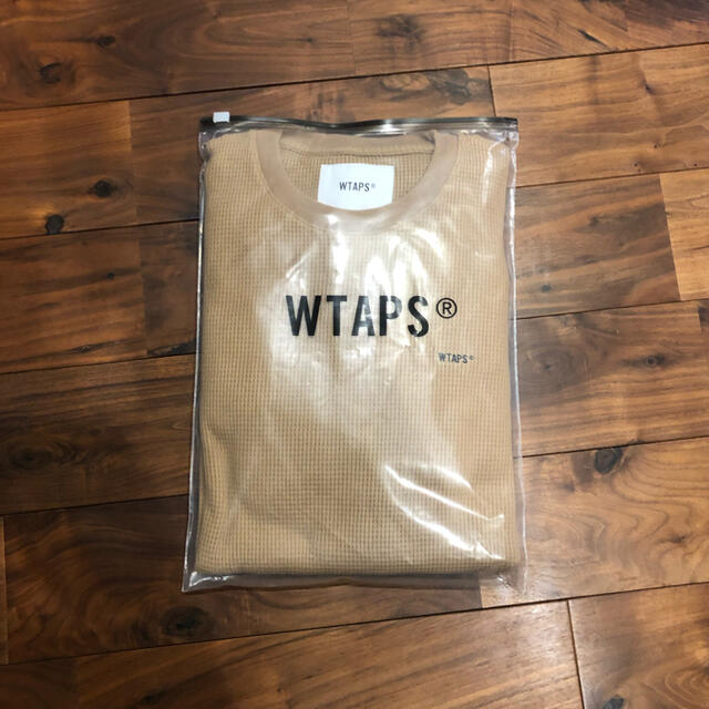 W)taps(ダブルタップス)の21SS WTAPS WAFFLE LS / COPO ベージュ ダブルタップス メンズのトップス(Tシャツ/カットソー(七分/長袖))の商品写真