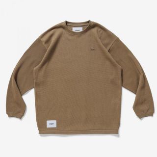 ダブルタップス(W)taps)の21SS WTAPS WAFFLE LS / COPO ベージュ ダブルタップス(Tシャツ/カットソー(七分/長袖))