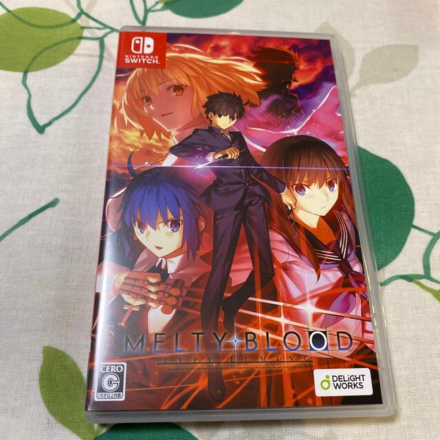 MELTY BLOOD： TYPE LUMINA（メルティブラッド：タイプルミナ エンタメ/ホビーのゲームソフト/ゲーム機本体(家庭用ゲームソフト)の商品写真