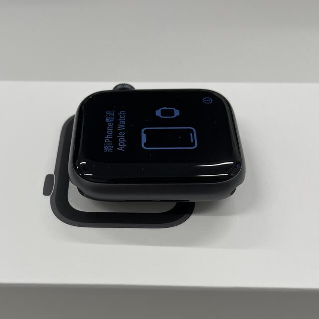 Apple Watch Series 4  44mm グレイアルミ ブラックスポ