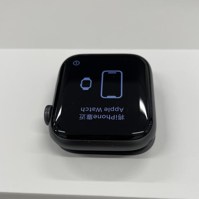 Apple Watch Series 4  44mm グレイアルミ ブラックスポ