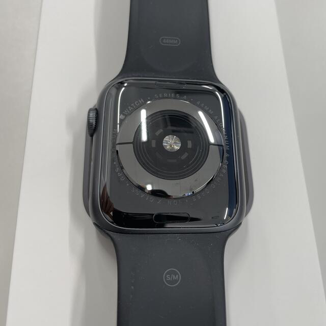 Apple Watch Series 4  44mm グレイアルミ ブラックスポ