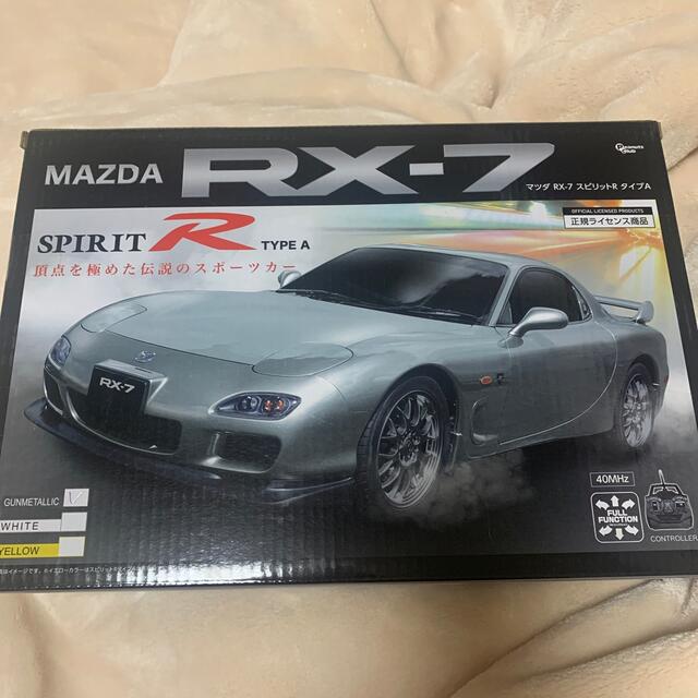 マツダ(マツダ)のMAZDA RX-7 スピリットR タイプA ラジコン エンタメ/ホビーのおもちゃ/ぬいぐるみ(ホビーラジコン)の商品写真