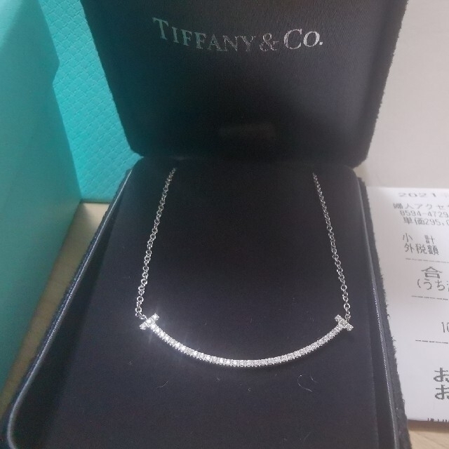 Tiffany & Co.(ティファニー)の【新品同様】最終値下げ Tiffany  K18ホワイトゴールド ダイヤ  レディースのアクセサリー(ネックレス)の商品写真