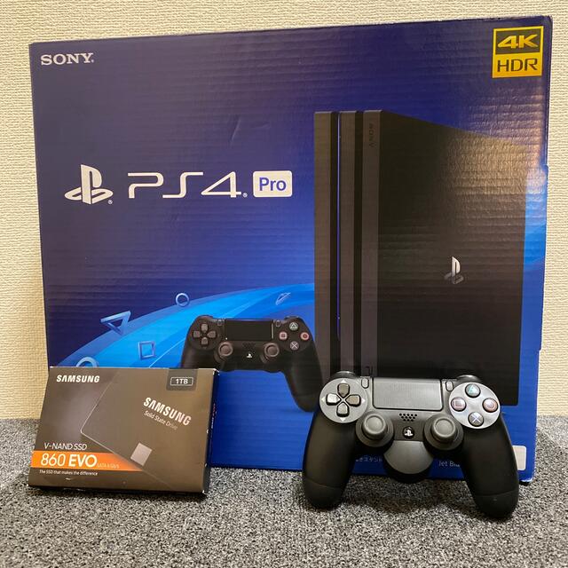 PlayStation 4 Pro 1TB SSD換装済 + 背面アタッチメント