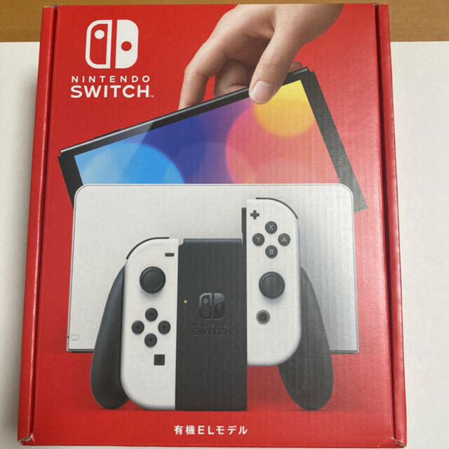 ゲームソフト/ゲーム機本体任天堂Switch 有機ELモデル　ホワイト