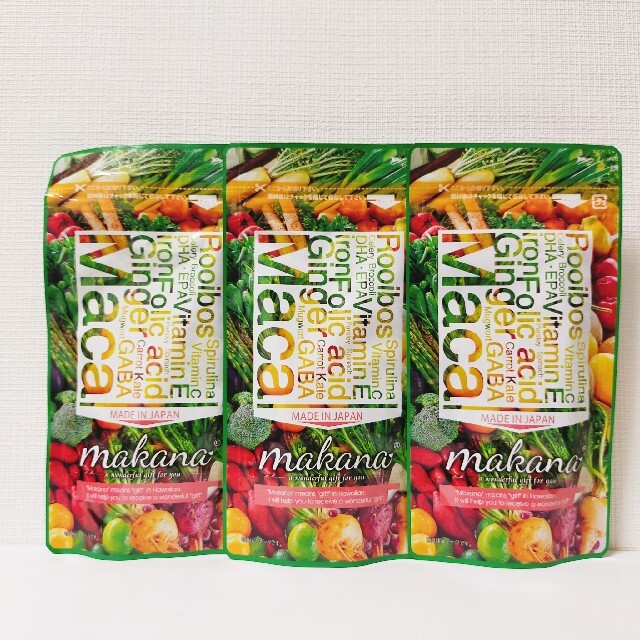 マカナ 葉酸 サプリメント 3セット