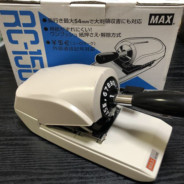 マックスロータリーチェックライターRC-150S