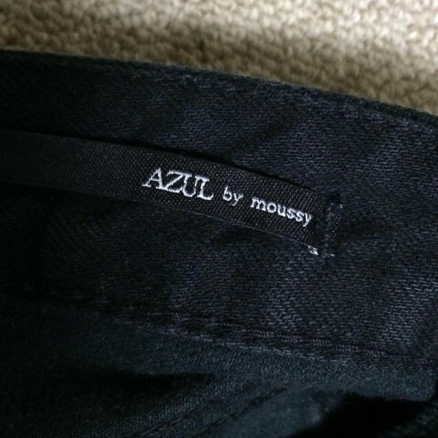 AZUL by moussy(アズールバイマウジー)のmoussy＊黒ショートパンツ＊送込 レディースのパンツ(ショートパンツ)の商品写真